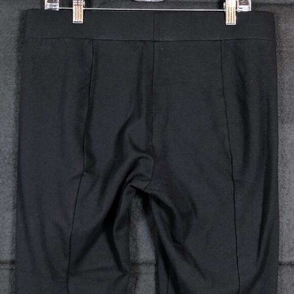 cAbi Womens Pants Black Pull On Leggings Back Calf Zip Skinny Work Casual L - Picture 10 of 11